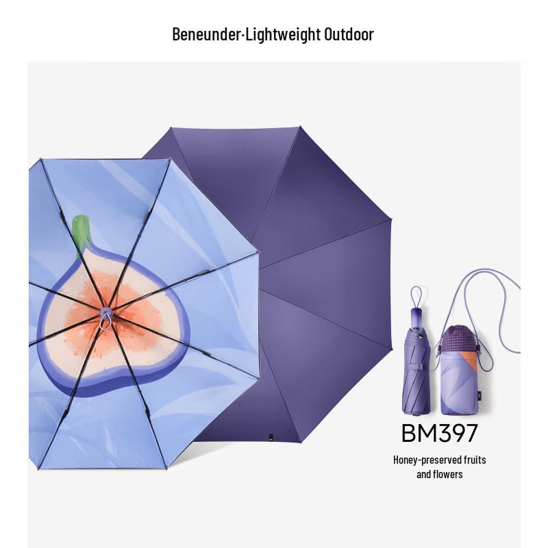 Beneunder Triple-Fold UV Protection Umbrella
