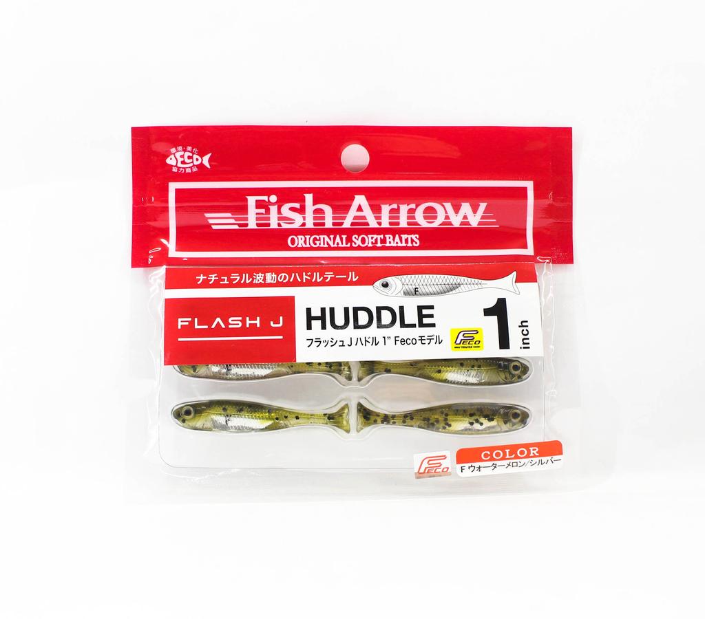 Fish Arrow Soft Lure Flash J Huddle 1 Inch 6 Piece per pack 02 (6679)
