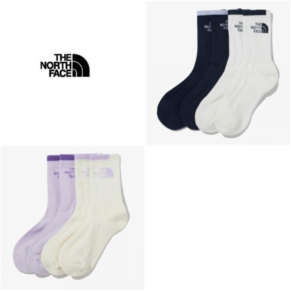 

North Space Kids Ny4mp02 Kids Mid Socks Two In One Ivory/190(L)