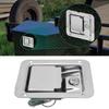 Stainless Steel Trailer Toolbox  , 140 x 108mm Flush Mount Locking Paddle   with 2 Keys for Trailer Truck   Electric Cabinet UTV ATV Box