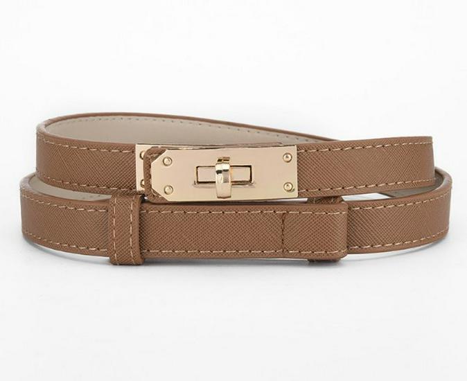 Women's High-End Faux Leather Waist Belt - Versatile Fashion Accessory for Dresses