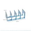 Transparent Book Riser Student Desktop Organiser Divider Shelf Book FileBook Rack Office Data Shelf Baffle