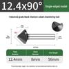Cobalt Titanium-Plated Chamfering Drill for Stainless Steel - Single/Triple-Edge Countersink & Deburring Tool.