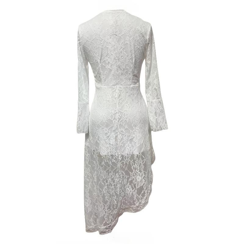 Abito in Pizzo Irregolare da Festival Western Vintage