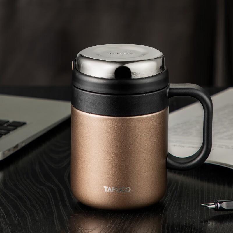 TAFUCO 316 Stainless Steel Insulated Office Mug with Tea Infuser