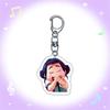 Cartoon Animation Movie Transparent Acrylic Pendant KPOP Girl Group Schoolbag Accessories Exquisite Gift Pendant