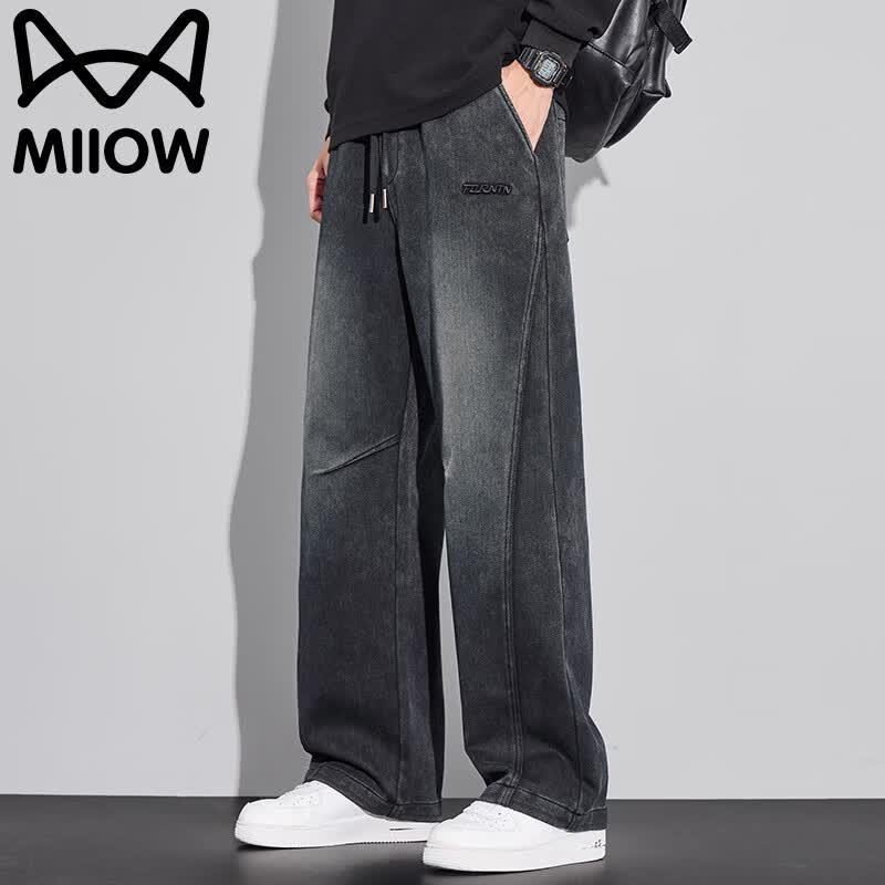 MiiOW Men s Summer American Retro Casual Pants 4XL