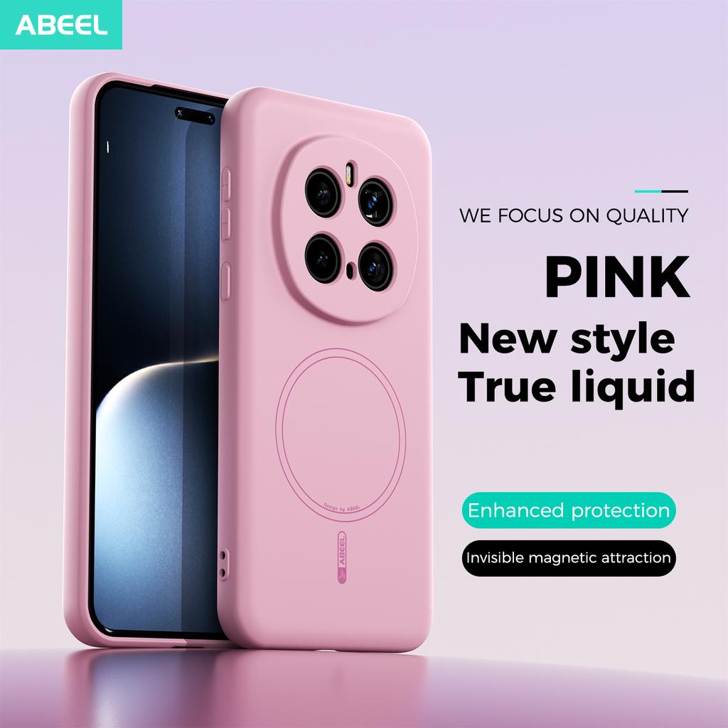 For Huawei Honor Magic 7 Pro Case Soft Liquid Silicone Skin Wireless Charging Protect Back Cover Case For Magic 7 7Pro Shell