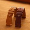 Wildleder Echts Leder Uhrenarmband 16mm 18mm 20mm 22mm für Seiko Schnellwechsel Vintage Handgemachtes Band Hohe Qualität Uhrenarmband
