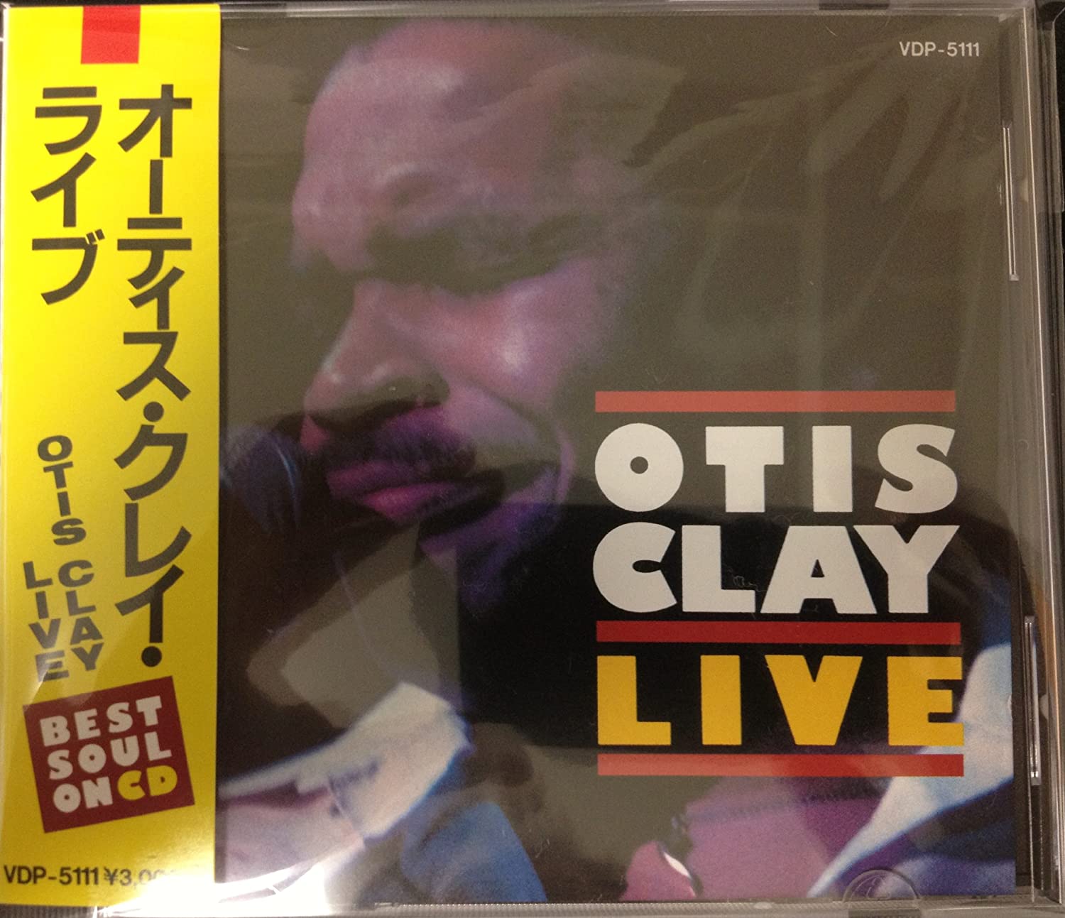 

CD OTIS CLAY - live VDP5111 Japan ObiSoul/Funk Used