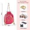 Pack of 2 Potli Bags for Ladies & Girls | Women Shagun Pouches for Festive Seasons | Embroidery Batwa Bag Bridal Purse -Pink