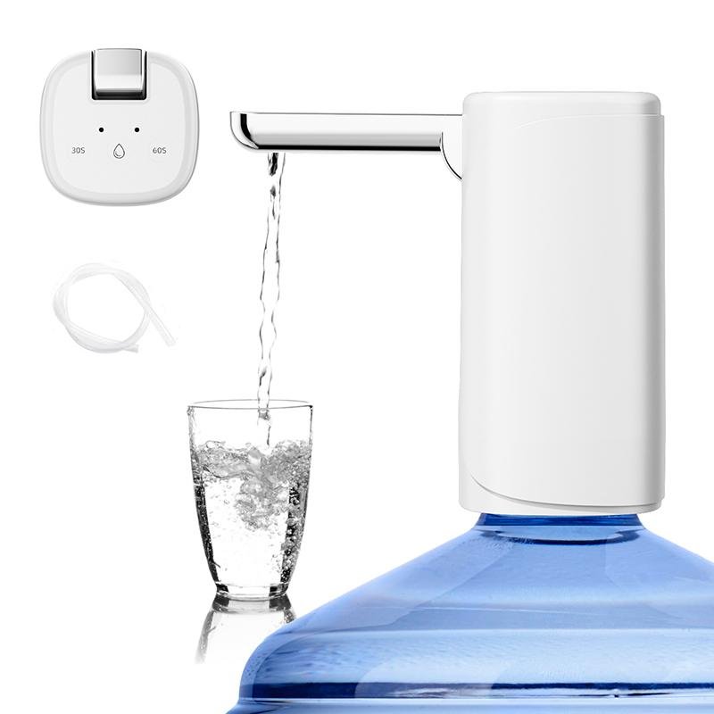 

USB charging multifunctional portable water dispenser - automatic electric pump, suitable for home, office, and outdoor use білий