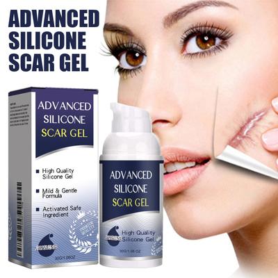 Scar Gel Acne Spots Removal Stretch Marks Burn Reduces Appearance Of Old & New Whitening