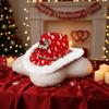 Warmer Red Heart Cowboy Cap Felt Valentine's Day Party Hat Live Show Cowgirls Top Hat  Fashion Show