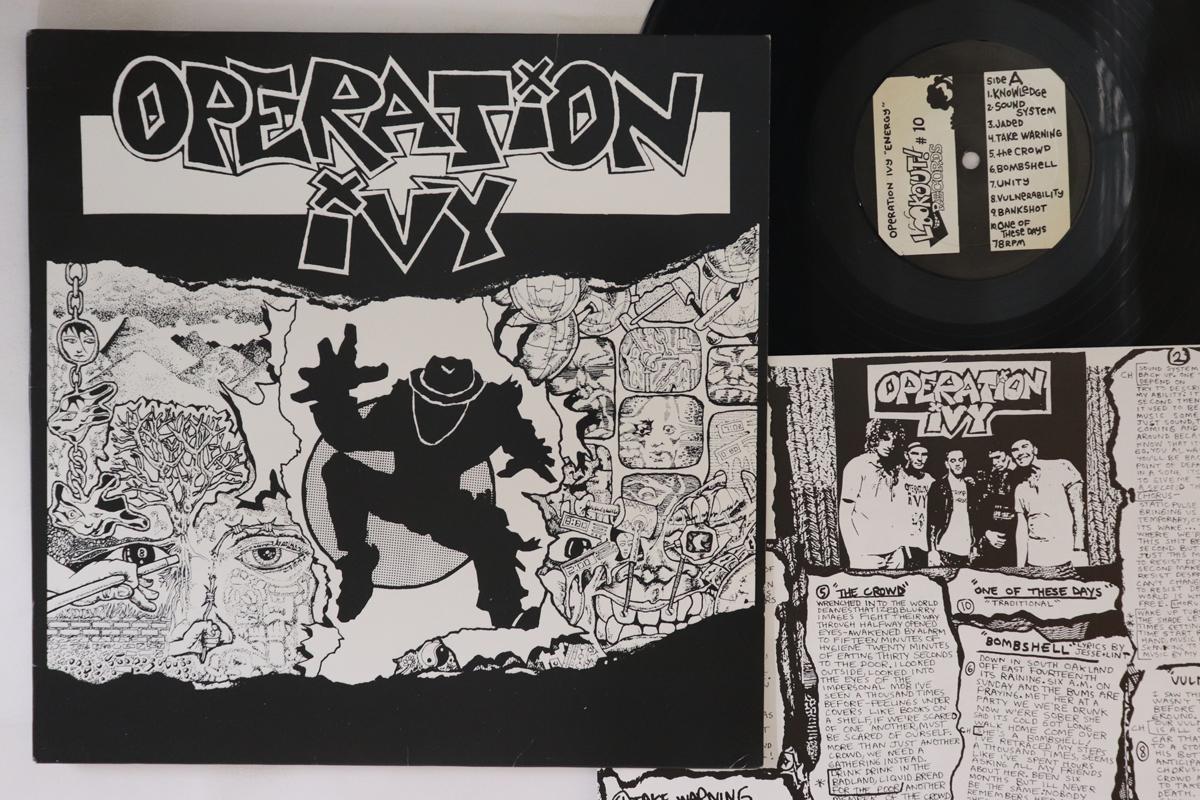

LP Record OPERATION IVY - Energy LOOKOUT10 LOOKOUT US Rock Used