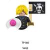 Siste versjon Byggeklosser Japan Anime Klosser Dukker Mini Action Leketøysfigurer Monteringsklosser Barnegaver
