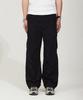 WACKY WILLY Nylon Straight Cargo Pants Black