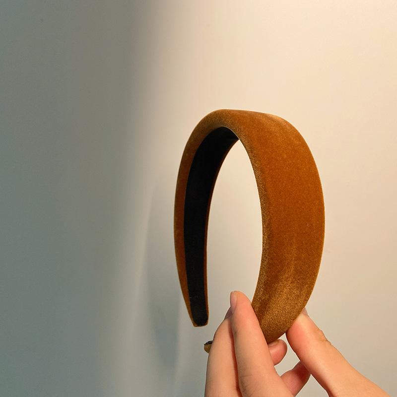 Winter Thick Headbands for Women Velvet Sponge Hairband Girls Wide Hair Bezel  Elasticity Padded Headwear Hair Accessories