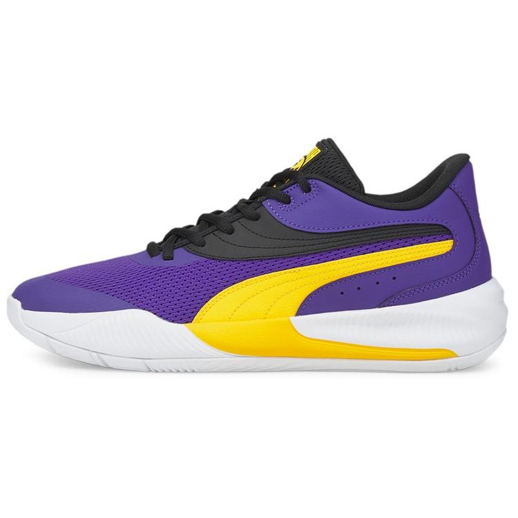 PUMA Triple Basketball Prism Violet Spectra Yellow Men s 376640-10 EU 40