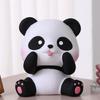 Convenient Coin Collector Animal Shaped Money Saving Jar Panda Piggy Banks Decor
