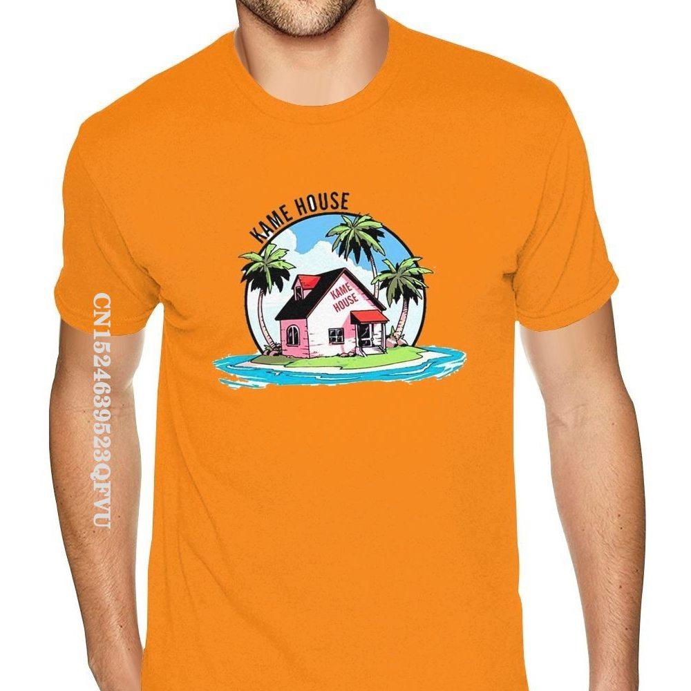

Large And Tall Kame House T-Shirt Men For Men Hip Hop Round Neck Men Summer T-Shirt Men Sale Price Official Vintage Tee Shirt S разноцветный