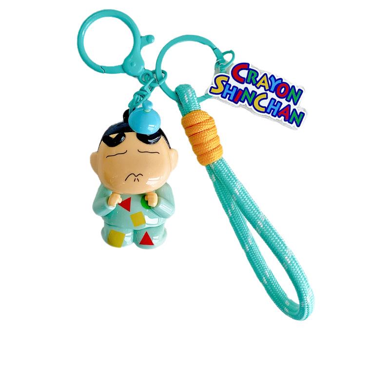 Crayon Shin-chan Color-Changing Keychain: Cute & Exquisite Car or Backpack Pendant for Women