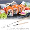Sushi Chopsticks, Extra Long Metal Chopsticks Japanese Cooking Chopsticks Sushi Chef Traditional Garnishing Plating Tweezers (S 11in)