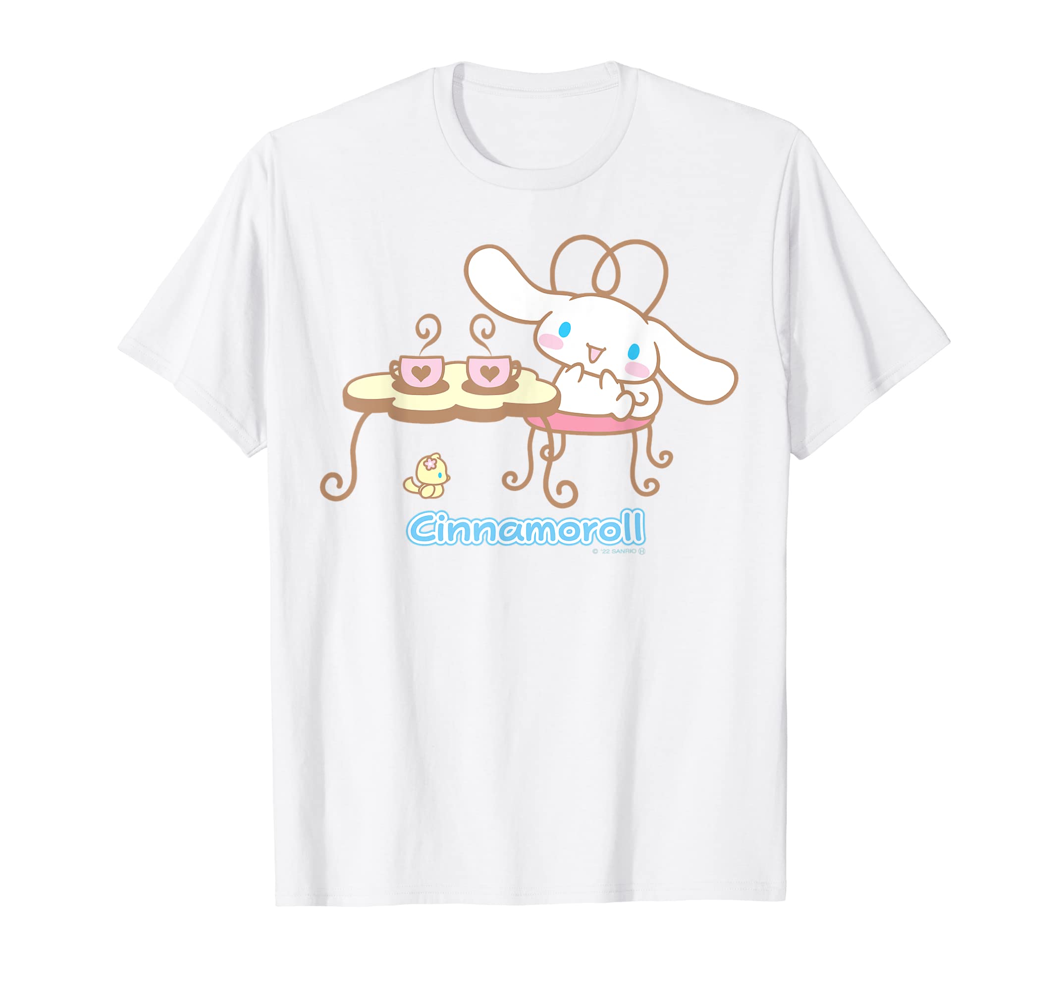 

Футболка с надписью «Время чая» от Cinnamoroll US Design белый