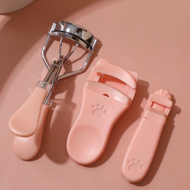 Beauty Artisan - Set of 3: Stainless Steel / Plastic Eyelash Curler (Various Designs)