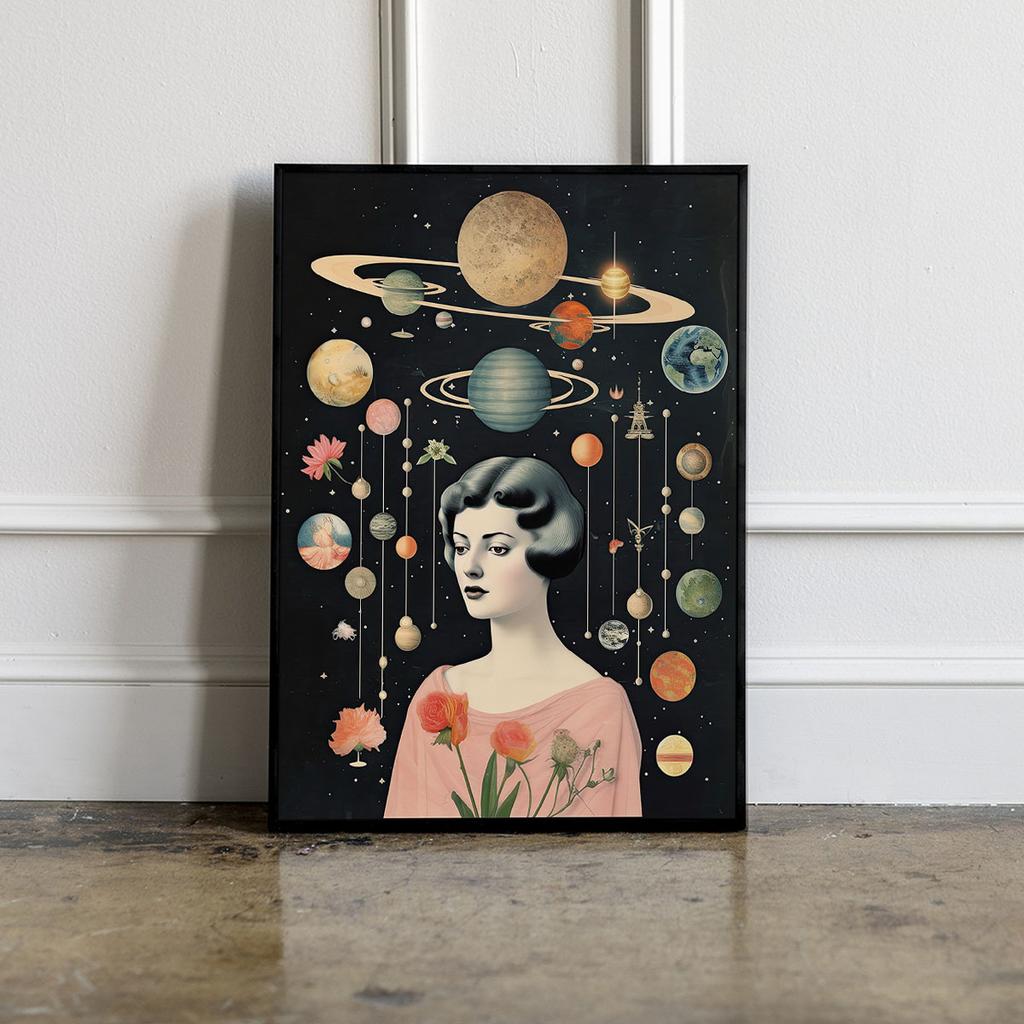 Poster Planet Layout Portrait