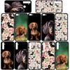 Cover for iPhone 17 16 15 Xiaomi Poco Redmi Note 14 13 12 11 Pro Max 9 16e Samsung Galaxy S25 S24 S23 14C A56 OPPO Huawei Dachshund Dog Phone Case