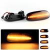 2pcs Dynamic LED Turn Signal Lamp For Subaru Impreza 1993-2001 Amber Turn Signal Lights DC12V T10-Plug OEM#:84401FA050 84401FA04
