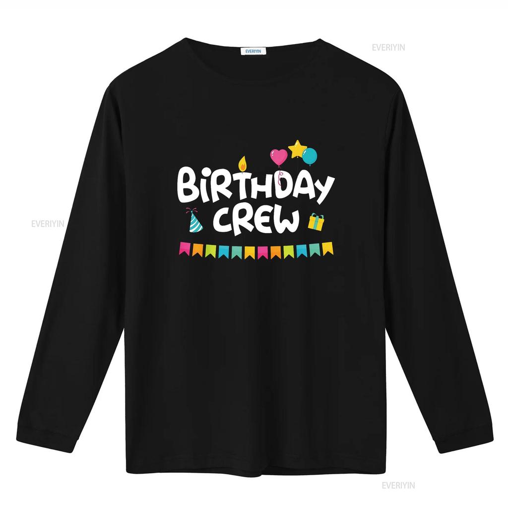 Birthday Squad Clothing Crew T Shirt Vintage Washed Casual Breathable Stylish Graphic Comfortable Designer Clothes Versatile