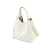 Tote Bag Bucket Handbag [Full Tuck] Off-White