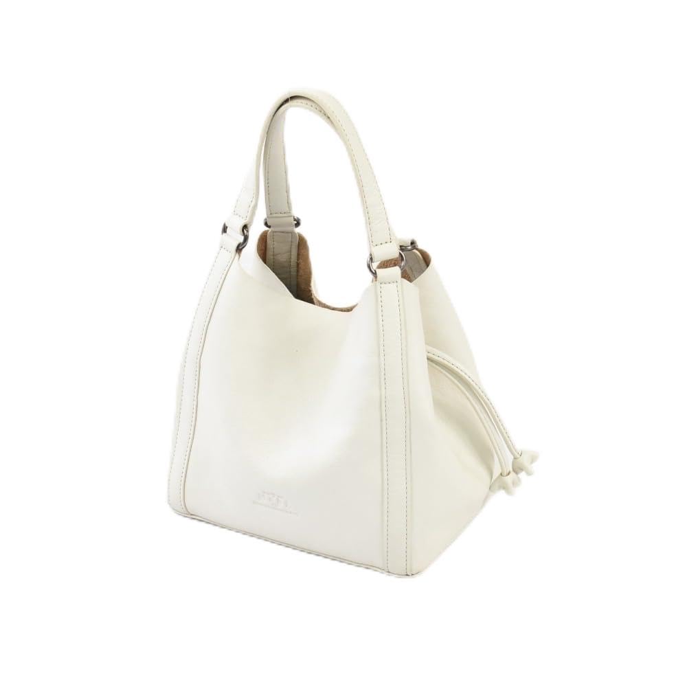 

Tote Bag Bucket Handbag [Full Tuck] Off-White
