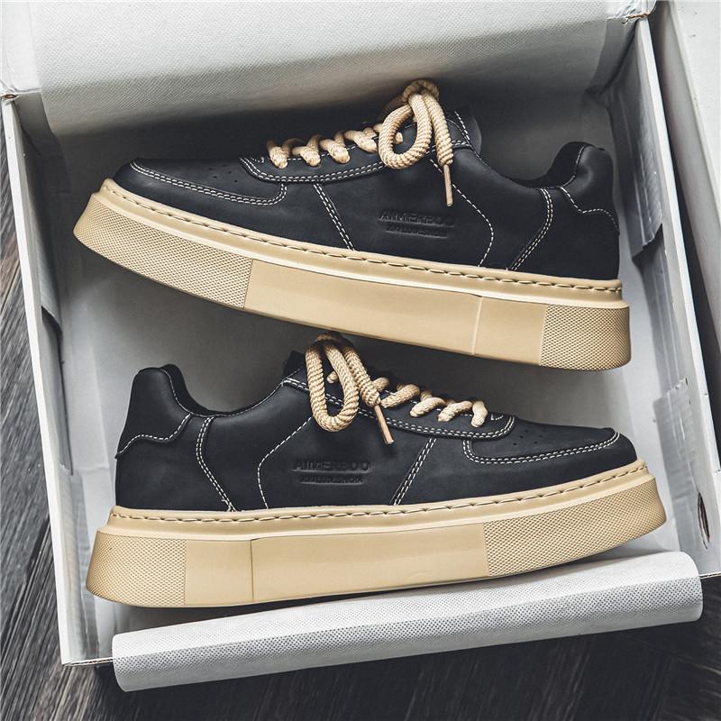 Spring new casual shoes sports platform niche board shoes
