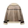 Autumn European & American Women's Tie-Hem Double-Sided Jacket Coat