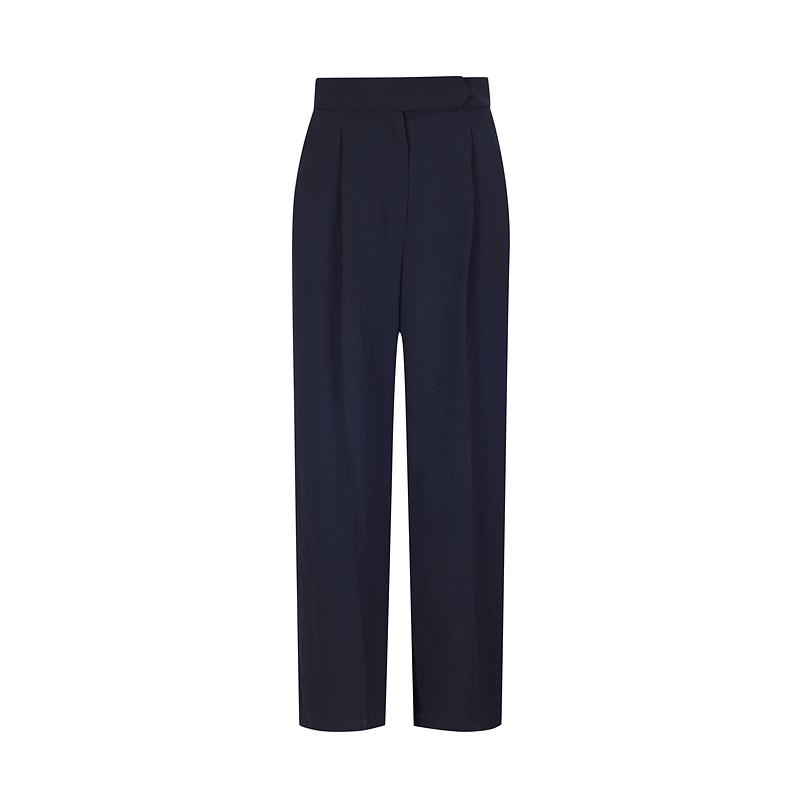 SOUP One-Pleat Straight Fit Slacks (Sy5Lp8F)