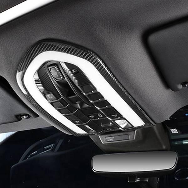 Carbon Fiber Trim Frame for Porsche Panamera, Cayenne, Macan Reading Light