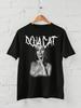 Doja Cat Portrait Print and Text Black Casual Style Unisexs Sports TShirt  Soft and Comfortable Crew Neck Short Sleeve TShirt