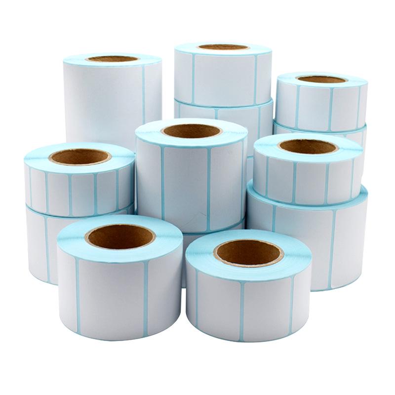 Triple-Proof Self-Adhesive Thermal Paper Labels: 100x100mm Blank Sheets for ePacket Waybills