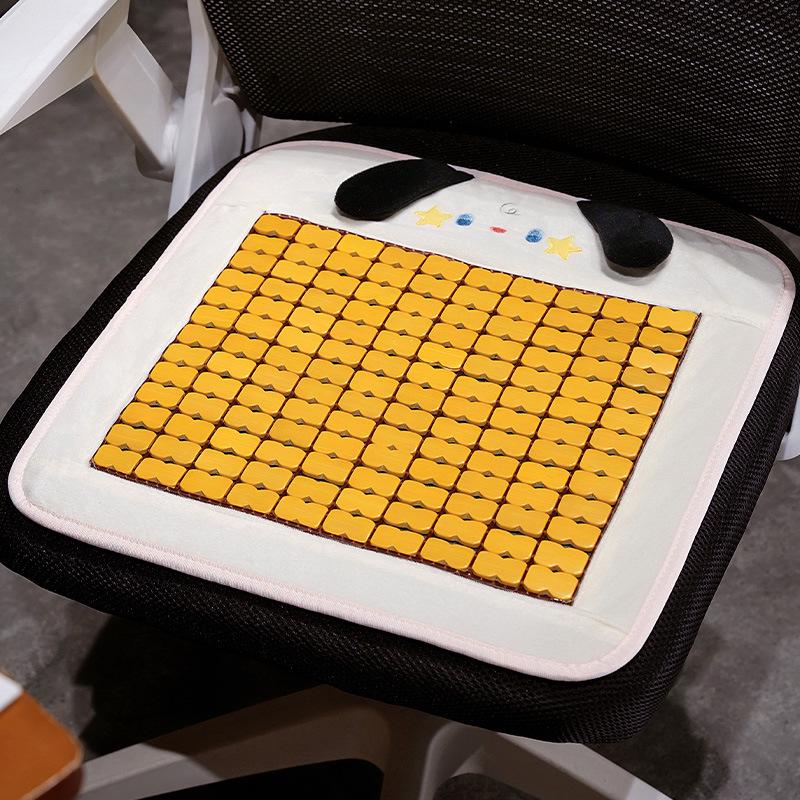 Cartoon Office Seat Cushion for Long Sitting - Universal, Thick, and Cute for All Seasons