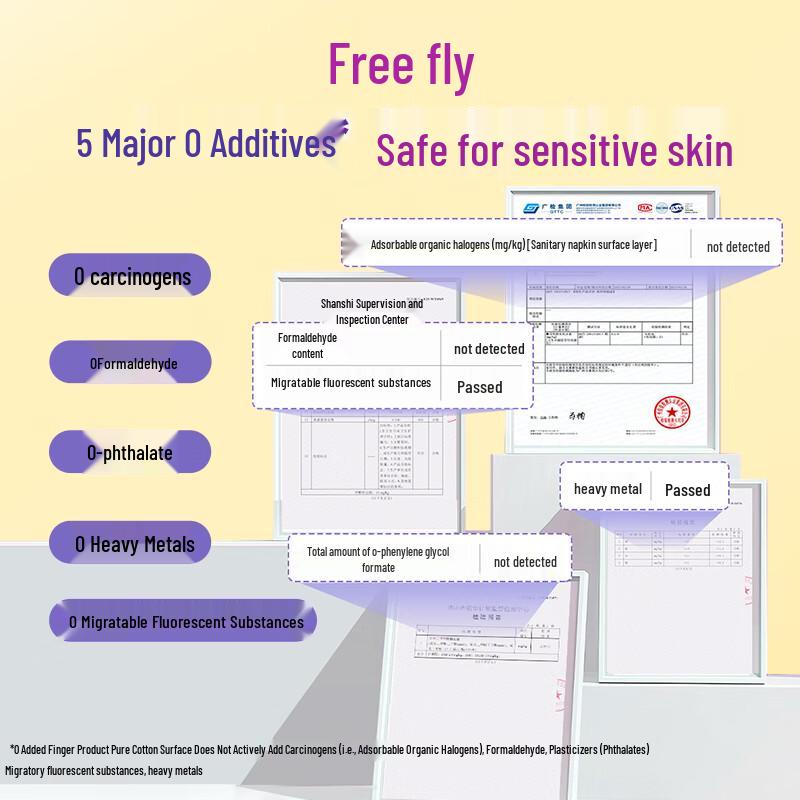 Free Ultra-Thin Cotton Soft Night Sanitary Napkins
