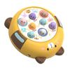 Interactive Whack Toy for Kids 360 Degree Rotating Cute Emoticon Music Light Hammering Pounding Toy