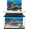 FILFEEL Фон для акваріума Прикраси для риб Зображення ПВХ Наклейка Постер Підводний Кораловий Фон Декоративний Папір Наклейки-Декалі Наклейка(61 * 41см)