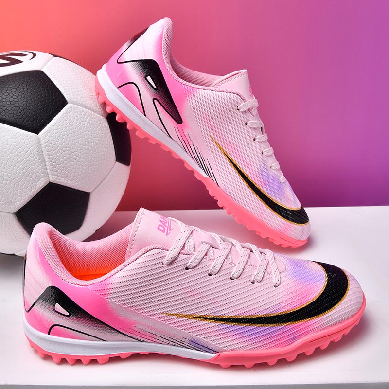 Men Soccer Shoes Grass Fast Sports Wear-resistant Field Training Football Shoes Youth Original Men's Society Football Boot