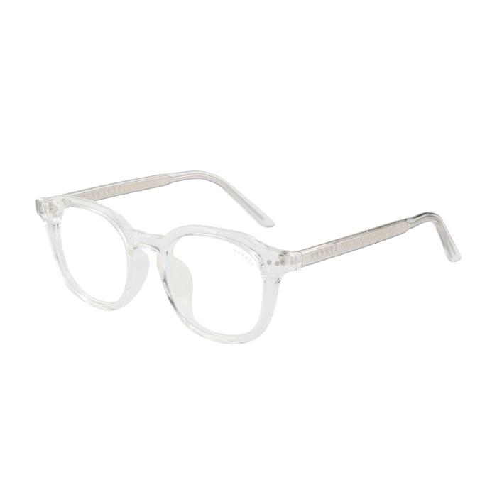 Banel Blue Light Blocking Square Horn-Rimmed Glasses Transparent Vn8001Co 024