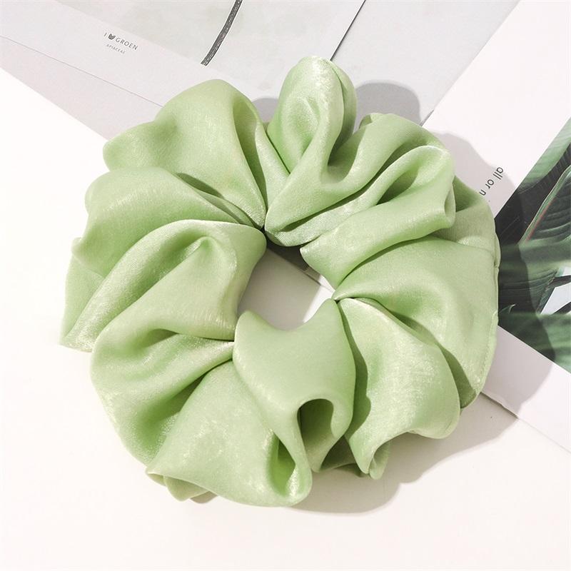 Fashion Velvet Scrunchies Women Elastic Hair Band Elegant Colorful Solid Color Large Scrunchie Girls Hair Accessories Headwear