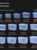 3D Printer Filament Storage Box - Thickened, Transparent, Large Capacity, Rectangular Household Container
