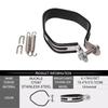 Motorcycle Exhaust Clamp Joint Narrow Band Exhaust Seal, 1 set